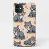 schattig dier karakter Case-Mate iPhone case (Achterkant)