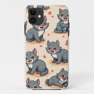schattig dier karakter Case-Mate iPhone case