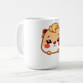 Schattig dier koffiemok (Voorkant links)