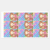 schattig dier labels (Vel)