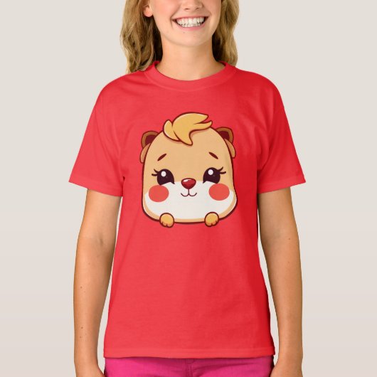 Schattig dier t-shirt (Voorkant)