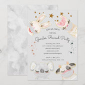 schattig dier wordt masker virtuele sekse onthulli (Voorkant / Achterkant)