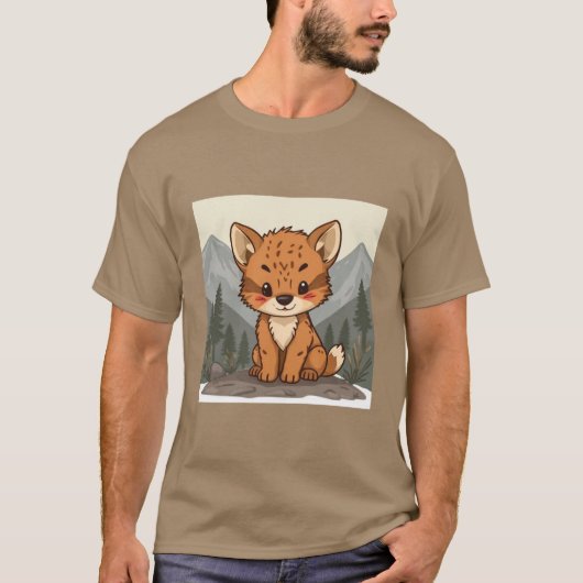 Schattig Dierenvriend en Schattige T-shirt (Voorkant)