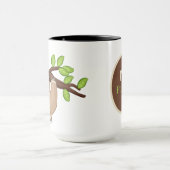 schattig dierenvriend voegt monogram toe mok (Midden)
