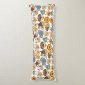 Schattig dierlijk boerderij koeien konijnen kinder lichaamskussen (Voorkant Verticaal)