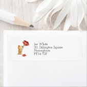  schattig dierlijk elegant etiket (Insitu)