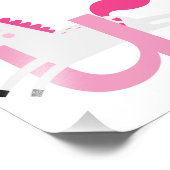 Schattig dierlijke alfabet Poster (Hoek)