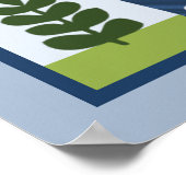 Schattig Dinosaur 2 Wall Art Poster (Hoek)