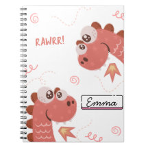 Schattig dinosaurus dagboek voor meisjes – Leuk & 