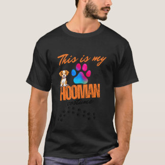 Schattig Dit is Mijn Hooman Kostuum voor Hondenlie T-shirt