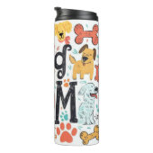 Schattig Dog Mam Thermosbeker (Geroteerd rechts)