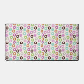 Schattig donut patroon bureaumat (Voorkant)