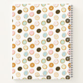 Schattig donut patroon notitieboek (Achterkant)