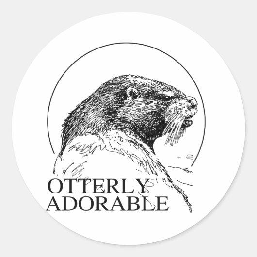 SCHATTIG DOOD RONDE STICKER (Voorkant)