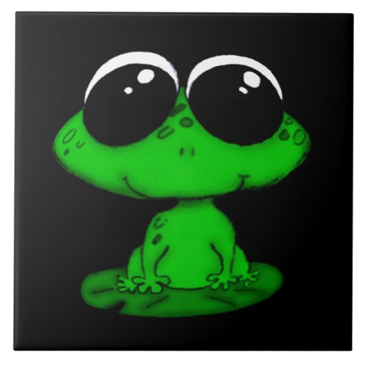 schattig draaisteltegel tegeltje (Voorkant)
