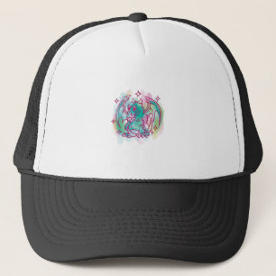 Schattig Draak Fantasie Ontwerp Trucker Pet