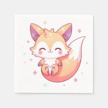 Schattig Dreamy Fox Baby shower