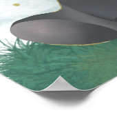 Schattig Droom Groot Olifant Geslacht Neutraal Poster (Hoek)