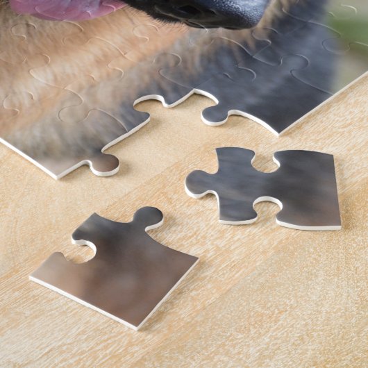 Schattig-Duitse herder Legpuzzel (Zijkant)