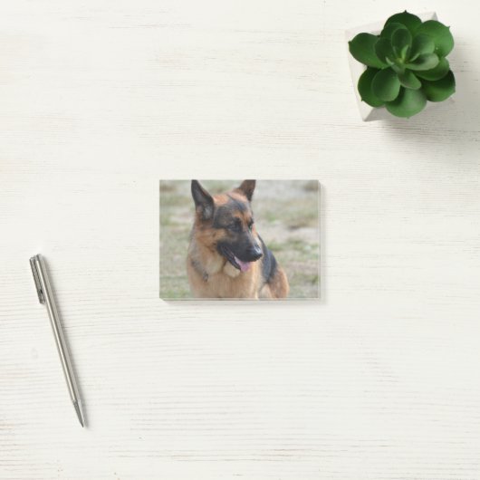 Schattig-Duitse herder Post-it® Notes (Kantoor)
