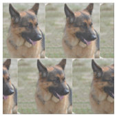 Schattig-Duitse herder Stof (Swatch)