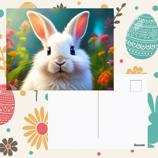 Schattig Easter Bunny Briefkaart