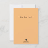 Schattig eekhoorn Aangepast Wenskaart Bedankkaart (Achterkant)