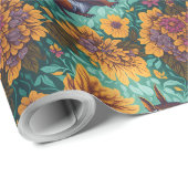 Schattig eekhoorns patroon voor zijn liefhebbers cadeaupapier (Rol Hoek)