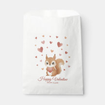 Schattig Eekhoorntje met Hart Valentijnsdag