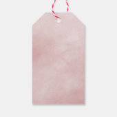 Schattig eekhoorntje met hart Valentijnsdag Cadeaulabel (Achterkant)