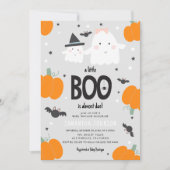 Schattig 'een beetje BOO is bijna te doen' Boy Bab Kaart (Voorkant)