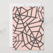 Schattig 'een beetje BOO is bijna te doen' Meisje Kaart (Achterkant)