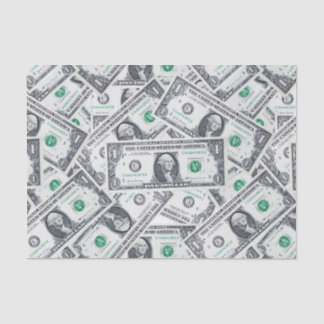 Schattig een dollar Bill TISSUE PAPIER
