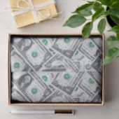 Schattig een dollar Bill TISSUE PAPIER (Geschenk)