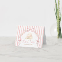 Schattig Een klein lam Roze Strik Bloem Daisy Stre