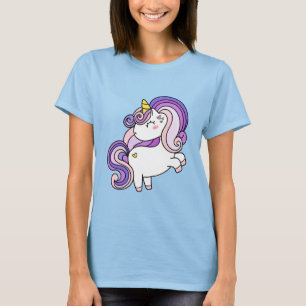 Schattig Eenhoorn Liefhebber Eenhoorn Ontwerp voor T-shirt