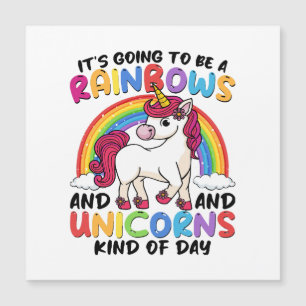 Schattig Eenhoorn Regenboog Grappig
