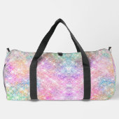 schattig eenhoornroze monogram plunjezak (Achterkant)