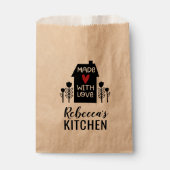 Schattig Eenvoudig Gemaakt Met Liefde Kraft Bedankzakje (Voorkant)