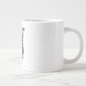 Schattig Eenvoudig Ontwerp Aangepaste Kattenmoeder Grote Koffiekop (Rechts)