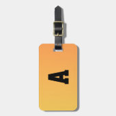 Schattig Eenvoudig Ontwerp Bagagelabel (Voorkant verticaal)