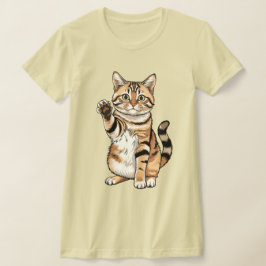 Schattig eenvoudig ontwerp mannen kattenliefhebber t-shirt