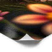 Schattig egel Poster (Hoek)