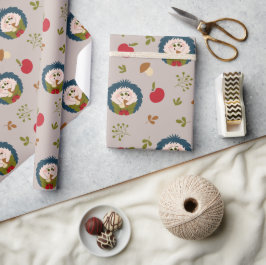 Schattig egeltje  cadeaupapier