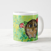 Schattig Egeltje Grote Koffiekop (Voorkant rechts)