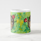 Schattig Egeltje Grote Koffiekop (Voorkant)