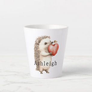 Schattig Egeltje Hart Dier Latte Mok
