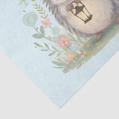 Schattig egeltje met lantaarn tissuepapier (Detail)