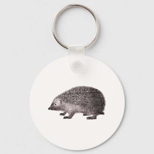 Schattig Egeltje Sleutelhanger (Voorkant)