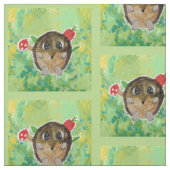 Schattig Egeltje Stof (Swatch)